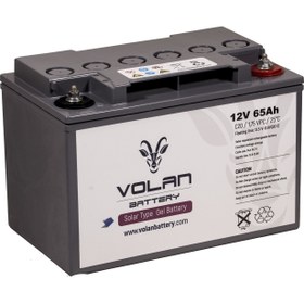 Resim Volan Battery 12 Volt 65 Ah (Amper) Jel Akü 