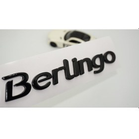 Resim Dk Tuning Berlingo Bagaj Siyah Abs Yazı Logo Citroen İle Uyumlu 