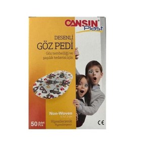 Resim Cansın Plast Göz Pedi Desenli 50'li 