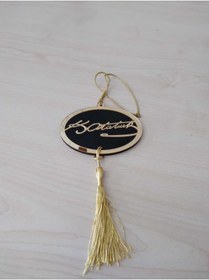 Resim HeiN Atatürk İmzası 1938 Çift Taraflı Gold Ayna Pleksi Araba Dikiz Aynası Süsü 