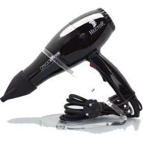Resim Hector 3500 Turbo 2400W Fön Makinesi Siyah Renk 