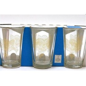 Resim Paşabahçe 52052 Asel Desenli Su Bardağı 205 CC 6'lı 