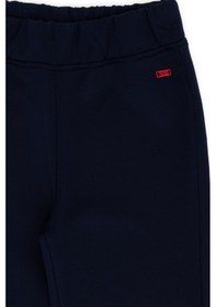 Resim U.S. Polo Assn. Kız Çocuk Lacivert Yüksek Bel Flare Eşofman Altı 50306283-VR033 