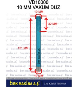 Resim BRK Mermer-granit-seramik-quartz-porselen-limra Vakum Düz Freze 10 Mm 