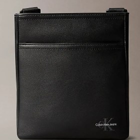Resim Calvin Klein MONO LOGO FLAT PACK 18 Siyah Erkek El Çantası 