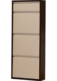 Resim Kaser Metal 3'Lü Ekstra Metal Ayakkabılık (548177881) Kahverengi 