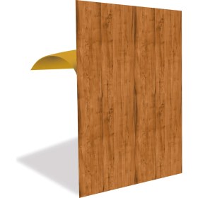 Resim Tink Kendinden Yapışkanlı Cilalı Ahşap Desenli Pvc Panel 41X62 cm 