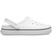 Resim Crocs 208371-off Court 100-whıte Unisex Terlik BEYAZ Beyaz 