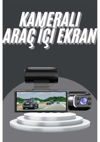 Resim Depomıx Video Ve Fotoğraf Kaydedici Sürüş Kamerası Ön Ve Arka Çift Kameralı 