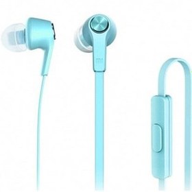 Resim Xiaomi Piston Basic Edition Yassı Kablo Mikrofonlu Kulakiçi Kulaklık Mavi 