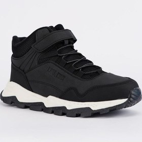 Resim Cool Doruk Kauçuk Kaymaz Taban Ortopedik Erkek Çocuk Bot Siyah 