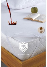 Resim Formeya Alez %100 Pamuk Lastikli Su Sıvı Geçirmez Yatak Koruyucu 