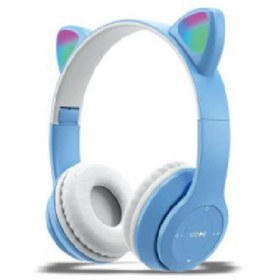 Resim Subzero SW88 Renkli Kedicik Kulaklı Katlanabilir Bluetooth Kulaklık Uyumlu 