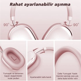 Resim Linktech Hp5 Anc Kulak Üstü Kablosuz Bluetooth Kulaklık 