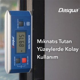 Resim Dasqua Dasqua 8400-0005 Dijital Açı ve Eğim Ölçer 