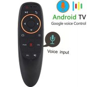 Resim G10 Akıllı Sesli Uzaktan Kumanda 2.4g USB Alıcılı Mini Kablosuz Akıllı Uzaktan Kumanda Android Tv 