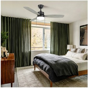 Resim Altınkayaticaret GRİ 3 KANATLI KENDİNDEN LEDLİ 111 CM ÇAP 55 WATT TAVAN VANTİLATÖRÜ 