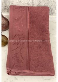 Resim Ditsy El-yüz Havlusu 6 Adet-krem-mürdüm-gri Çok Renkli 