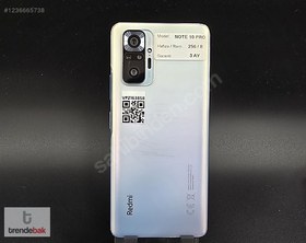 Resim Xiaomi Redmi Note 10 Pro İkinci El TR | 256 GB 8 GB | Mavi 