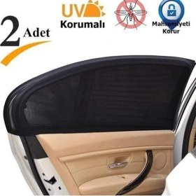 Resim Concept Oto Yan Cam Güneşlik Anne Bebek Emzirme Araba Kapı Camı Perdesi Çocuk Koruyucu Araba Sineklik Örtüsü Güneşlik 2 Adet 
