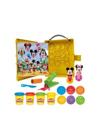 Resim Play Doh Disney Junior Mickey Mouse Hikaye Oluşturma Oyun Hamuru Seti G2324 renkli 