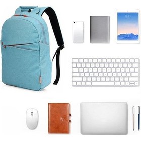 Resim Prestigegoods Lebıhmurah Wbp1471 Kıngslong 15.6inç Dizüstü Sırt Çantası - Gök Mavisi, Rahat Omuz Çantası, Büyük Kapasite, Çok Renkli Seçenekler Çok Renkli 