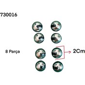Resim gcstore Kapı Bademi 8 Parça Yapıştırma 