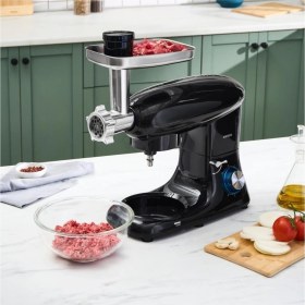 Resim Karaca 1900W 5,5 Litre Paslanmaz Çelik Kase 6 Kademeli Hız Ayarı Black 