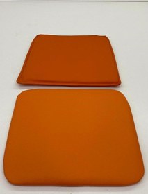 Resim Knsz minder seti 1 li zng&mğr&uslu trn suni deri tel bar sandalyesi oturma ve sırt minderi set 