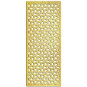 Resim Liar Dekor Liar Ahşap Seperatör (Paravan) - KSP-12 - (10 mm) - (85 cm x 210 cm) - (Gold) 