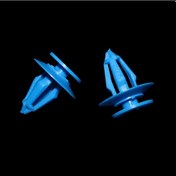 Resim Lasonstiges 50 Adet Plastik Kapı Trim Kartları Paneller Klipler 9mm Kapaklar Toka Toka Perçin Renault Vw Audi 7l5853994 7701053516 7701057715 