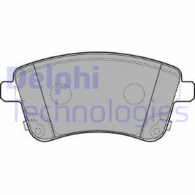 Resim Delphi Lp2203 Balata Fren On-(hyundai: Ix20 11-14/kia: Venga 11-14 ) 581011pa00 (WA291593) 
