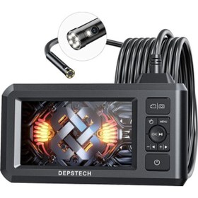 Resim Depstech DS300 4,3" IPS LCD 5m Borescope Endoskop Kamera 