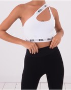 Resim Rabury Butik White Parin Crop 