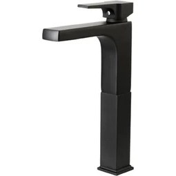 Resim Newarc Aqua Siyah Çanak Lavabo Bataryası 