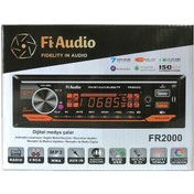 Resim Fi Audıo Fr-2000 Oto Teyp 4x50 Watt Bluetooth Carlive 2xusb Sd Fm Aux 2 Amfi Çıkışı 
