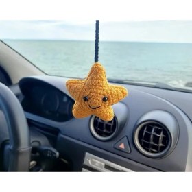 Resim Pearl Shop Yıldız, Oto Dikiz Aynası Süsü, El Yapımı, Hediyelik, Araba Iç Aksesuarı 