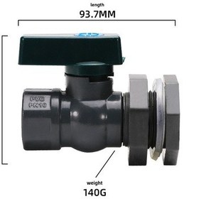 Resim Youmex Yağmur Suyu Tankı Pvc Bölücü Seti - 3/4 İnç Musluk, Bağlantı Elemanları, Hortum Adaptörü Ve Teflon Bandı İle Kompakt Montaj 