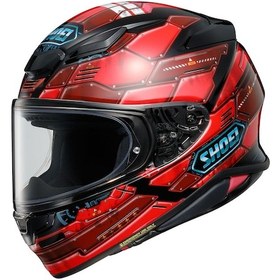 Resim Shoei Nxr 2 Fortress Tc-1 Kapalı Kask Kırmızı - Siyah 