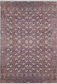 Resim Fgura Bej Modern Pamuk Makine Halısı 100x500 