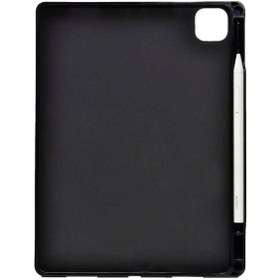Resim Fuchsia Apple Ipad Pro 12.9 2020 Kalemli Tablet Silikon 