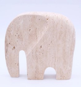 Resim Traverten Fil Dekoratif Obje 