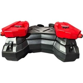 Resim Mts Atv Arka Çanta Ve Benzin Bindonlu 105 Litre Siyah 