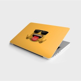 Resim Laptop Sticker Bilgisayar Notebook Pc Kaplama Etiketi Rock Emoji 