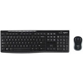 Resim Logitech MK270 Kablosuz İngilizce Q Klavye ve Mouse Seti 