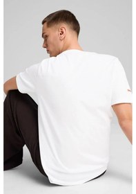 Resim Puma F1 Ess Logo Erkek Tişört 63326402 Beyaz 