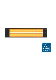 Resim Dysis DH-7452 Art Plus Karbon Serisi IP65 Suya-Toza Dayanıklı 2300 W Siyah İç/Dış Mekan Isıtıcı 