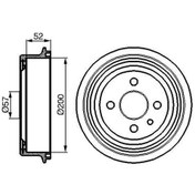 Resim Bosch 0986477018 - Arka Kampana Vectra A 89 95 Astra F 91 98 1.4 