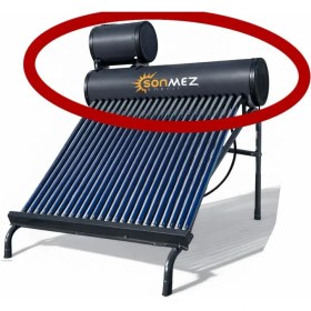 Resim Sönmez Solar 18x Vakum Tüplü Güneş Enerjisi Depoları (SADECE DEPOLAR) (AÇIK DEVRE DOĞAL AKIŞLI) 