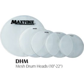 Resim Maxtone Mesh Drum Head Dhm12 Tom Tom Ağ Deri 12'' 